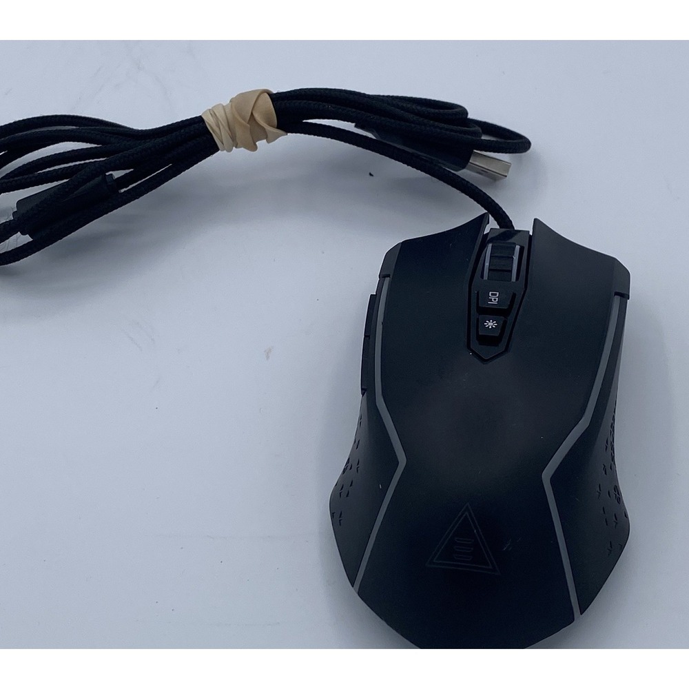 Gaming Mouse, Wired Ergonomic Gaming Mice with 7 Programmable Buttons RGB